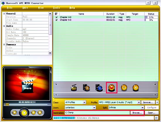 3herosoft avi mpeg converter