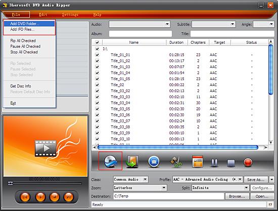 dvd audio ripper