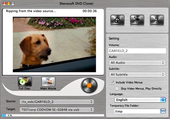 3herosoft dvd cloner for mac