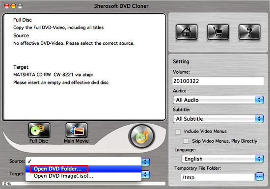 3herosoft dvd cloner for mac