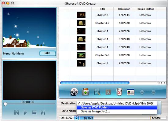 3herosoft dvd creator for mac
