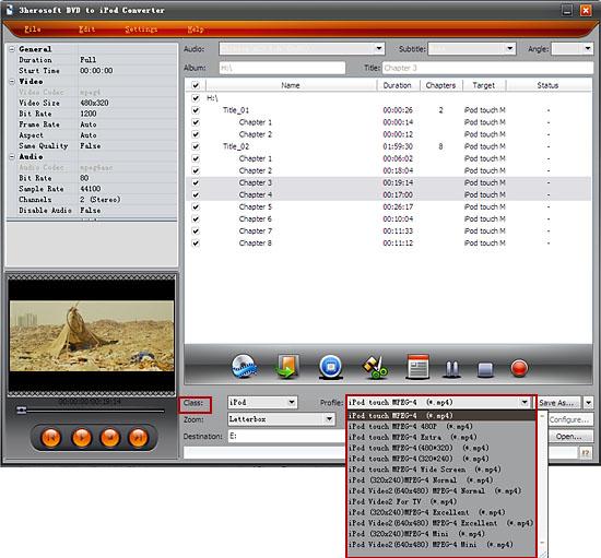 3herosoft dvd to ipod converter