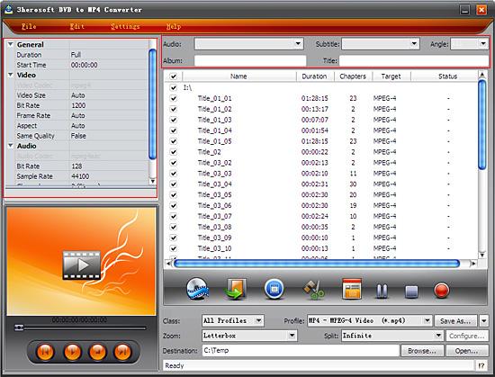 3herosoft dvd to mp4 converter