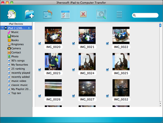 3herosoft ipad to computer transfer for mac