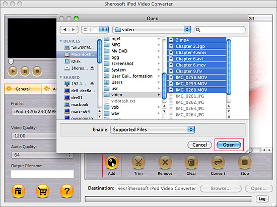 3herosoft ipod video converter for mac