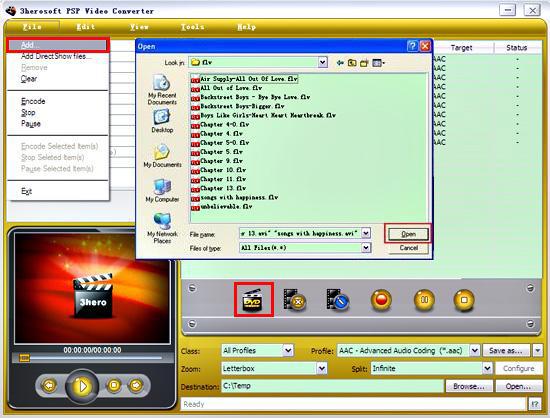 3herosoft psp video converter