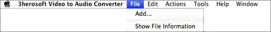 3herosoft video to audio converter for mac