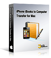 3herosoft iPhone ibooks to Computer Transfer for Mac